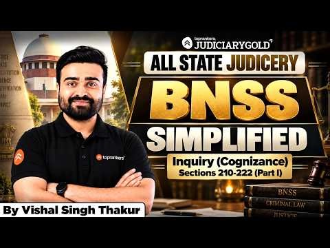 BNSS Sec 210-222 Taking Cognizance in Mins. - Don't Miss! | PART II