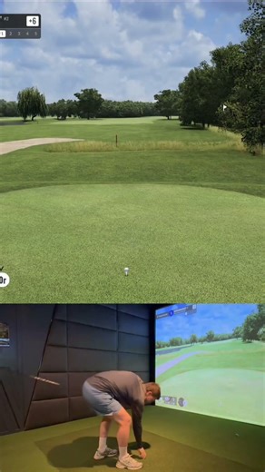 Virtual Golf: Mastering Wind and Course Play #shorts