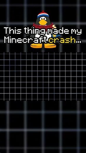 this thing made my minecraft crash...