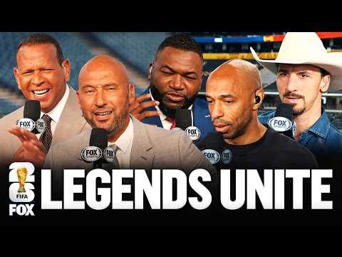 Zlatan, Thierry Henry & Alexi Lalas Answer Hard-Hitting Questions from Big Papi, A-Rod & Derek Jeter