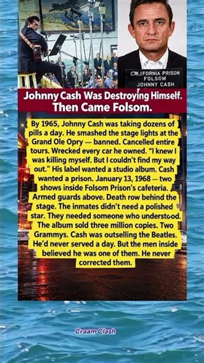 Johnny Cash at Folsom Prison: The Performance That Changed His Life Forever