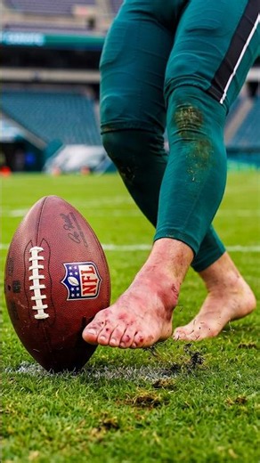 Why An NFL Star Plays Barefoot
