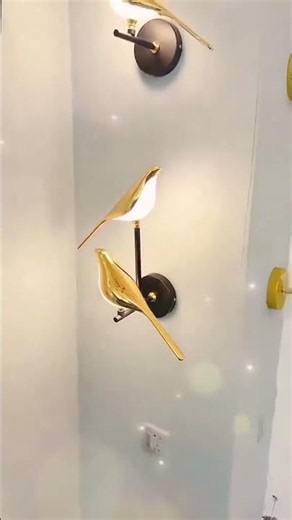✅ Modern Nordic Wall Bird Lamp – Soft Light With Artistic Calm ( # 3314 )