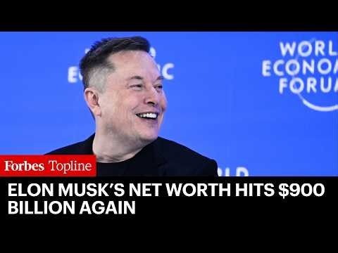 Elon Musk’s Net Worth Hits $900 Billion Again