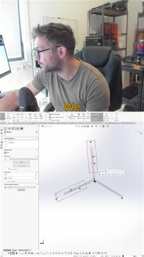 If you’re not using sketch blocks in SolidWorks, you’re making life harder than it needs to be. Build a sketch → turn it into a block → duplicate it → edit one and they all update. Then add relations between blocks and suddenly you’ve got motion — piston-like movement, linked geometry, even basic kinematics. It’s the fastest way to prove something works before wasting hours in 3D. #solidworks #cad #engineering