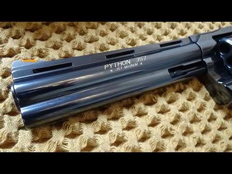 Waxing the Colt Python