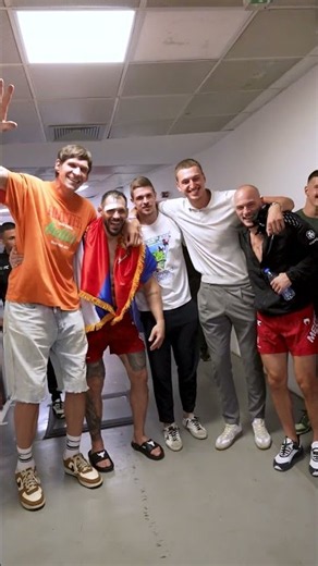 The Gangs All Here ☺️ #ufcbelgrade