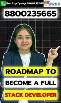 Full Stack Developer Roadmap 🔥 Step-by-Step Guide from Beginner to Pro | Skills, Tools & Salary!