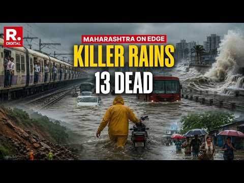Monsoon Havoc In Maharashtra: Mumbai, Pune, Nashik Hit By Heavy Rain | 13 Dead