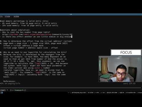 Live study: read along book "Operating Systems: Three Easy Pieces" (Part 112)