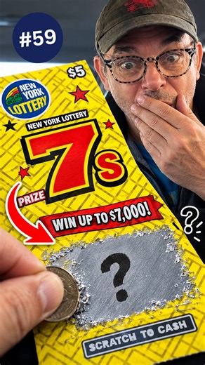 #59 | Lotto vs Stock Market | New York Lottery Scratch-Offs | Did I Hit $7,000?