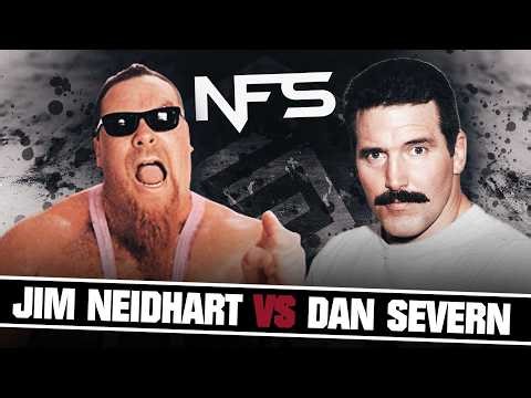 Jim Neidhart VS Dan Severn #wwe #wrestling