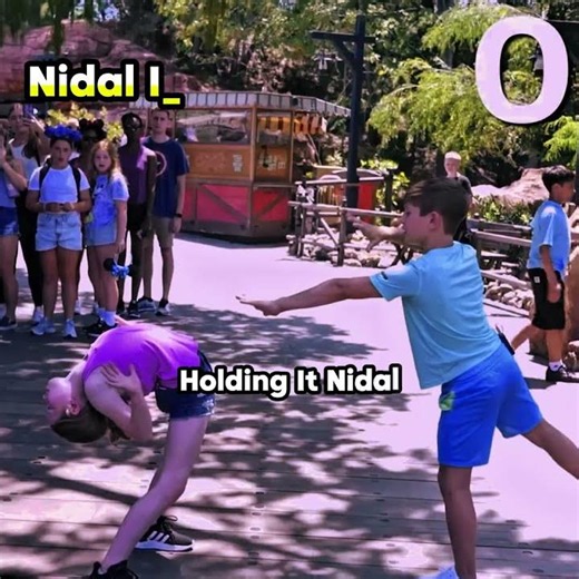 Salish Vs Nidal Extreme Frozen Statue Challenge! 🥶🧊#shorts