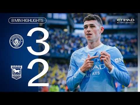 EXTENDED HIGHLIGHTS | Man City 3-2 Ipswich | Maresca with a record-breaking start!