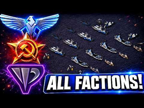I Played Red Alert 2 With Allies, Soviets AND Yuri Together!