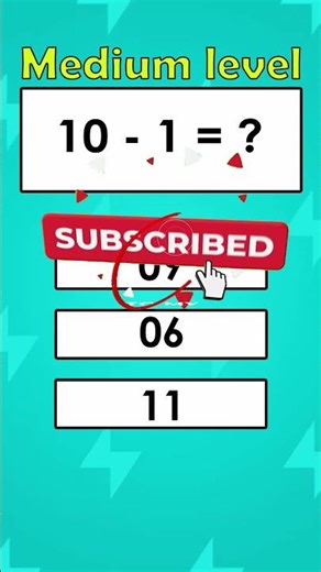 Quick Math practice