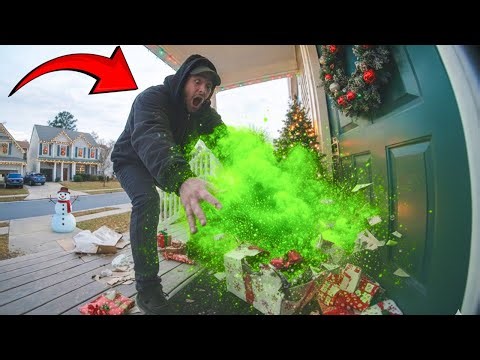 These Porch Pirates Stole the Wrong Christmas Package.!!
