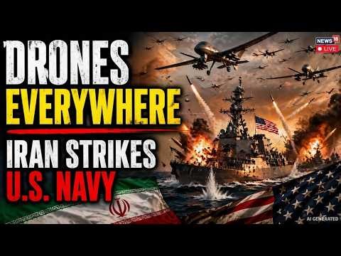 LIVE Iran Attacks US Warships! Drone Strikes Retaliate for Seizure of 'Touska' | Gulf of Oman Crisis