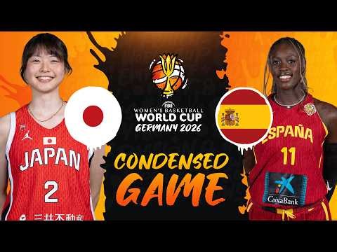 Japan 🇯🇵 v Spain 🇪🇸 | Extended Highlights | FIBA Women's Basketball World Cup 2026