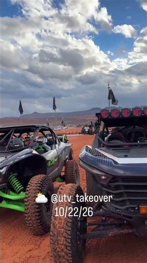 Let’s go for a ride @obortires #utvtakeover #sandhollow #utah