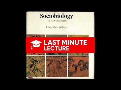 Principles of Population Biology Explained | Chapter 4 – Sociobiology