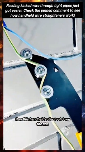 How to Feed Bent Wire Through Conduits Without Snags.