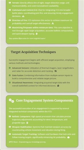 Fire Control Systems FCS, Target Acquisition, and Engagement Systems