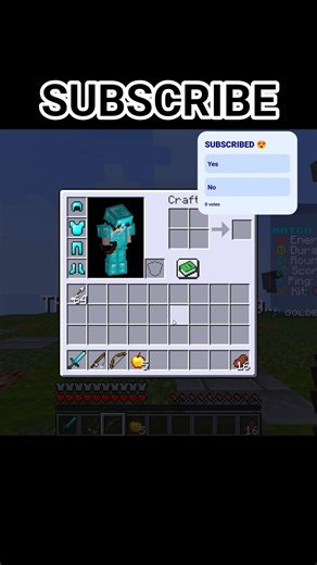“Insane Minecraft Bow Clutch in Java PvP” #minecraft #shorts #gaming