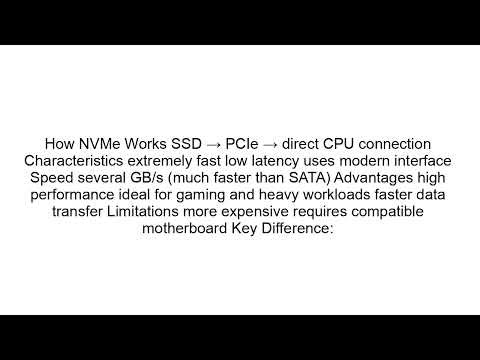 SATA vs NVMe SSD Explained | Which SSD Should You Choose?
