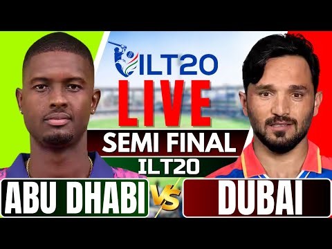 ILT20 Live – Abu Dhabi Knight Riders vs Dubai Capitals Live, Eliminator 1 | ilt20 live match today
