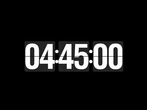 4 hours 45 minutes timer | timer 4 hours 45 minutes | timer | timer for timer