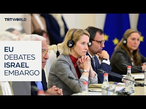 EU ministers meet to discuss Israel sanctions