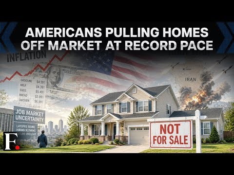 US Housing Market In Crisis? Why Sellers Are Pulling Their Homes Off Market At Record Pace