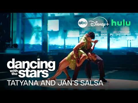 Tatyana Ali and Jan Ravnik’s Super Bowl Night Salsa | Dancing with the Stars