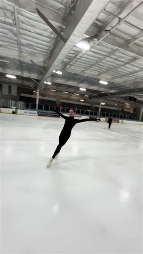 Double Axel Ice Skating Performance by Axel Evans