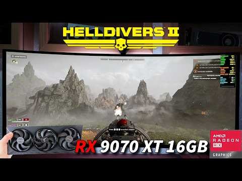 Helldivers 2 - RX 9070 XT 16GB - Ryzen 7 9800X3D | Alienware AW3425DW 34" Oled 240Hz Ultrawide