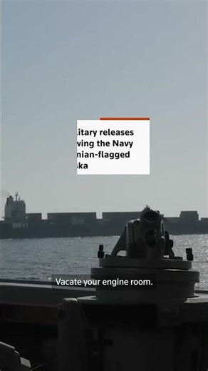 US Navy fires on Iranian-flagged cargo ship