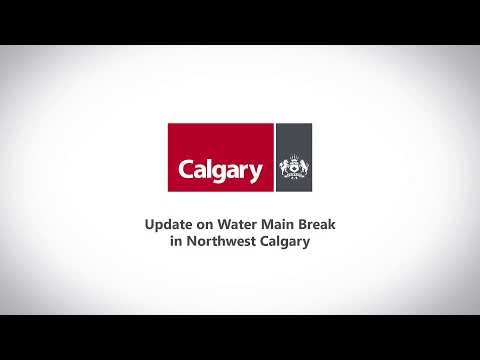 Major water main break in northwest being investigated