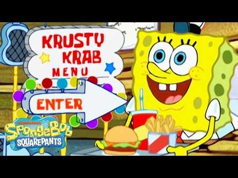 The Krusty Krab Opens a Drive Thru?! 🍔🚗 | Full Scene | SpongeBob