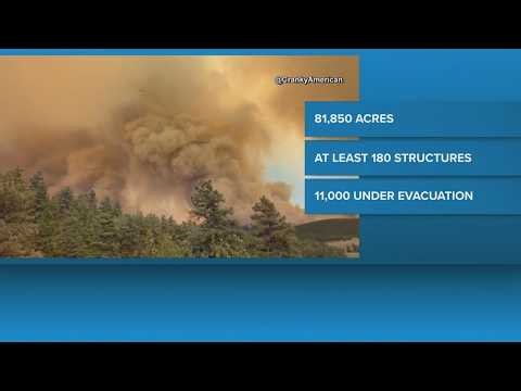 Crews struggling to get growing Aspen Acres under control