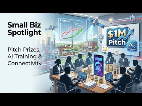 Big Opportunities for Small Businesses: SBA Pitch Prizes, Free AI Training, and Connectivity