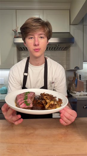 Delicious Steak and Mixed Mushrooms Recipe