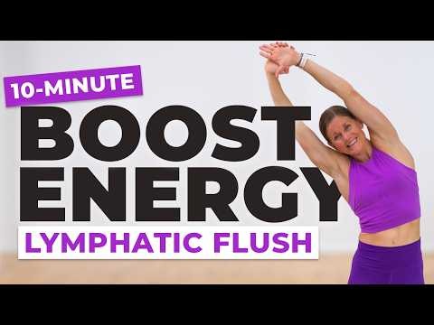 10-Min Daily Lymphatic Drainage Workout | All Standing, No Equipment