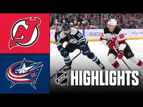 Devils vs. Blue Jackets | NHL Highlights | December 31, 2025