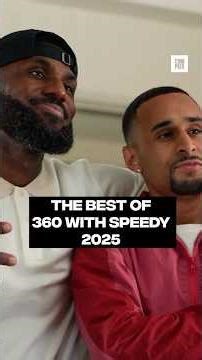The best of #360WithSpeedy in 2025
