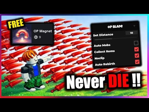 ⚔️ OP Blade Script - Avoid Damage, Auto Collect, Auto Mobs