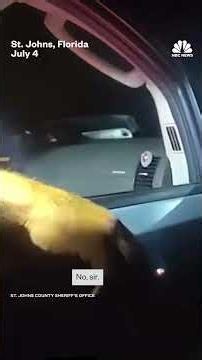 Florida man arrested after caught on video launching fireworks at cars on I-95