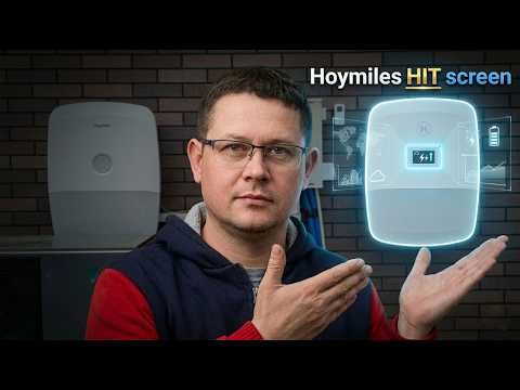 Game Changer! WORLD FIRST: New Hoymiles HIT G3 with Display! - New Hoymiles HIT with Display