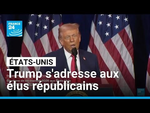 REPLAY - Donald Trump prend la parole face aux élus républicains • FRANCE 24