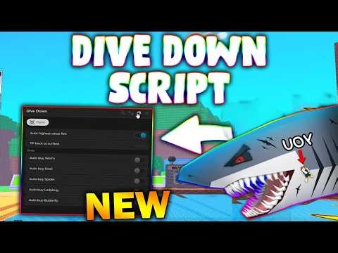 *NEW* Dive Down Script (PASTEBIN 2026) (AUTO FIND , AUTO MYTHIC , AUTO SECRET , TELEPORT )